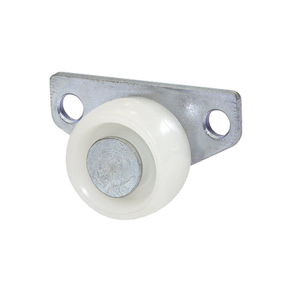 Bed frame castor, wheel width 14 mm, pack of 10, Ø 30 mm, plastic.