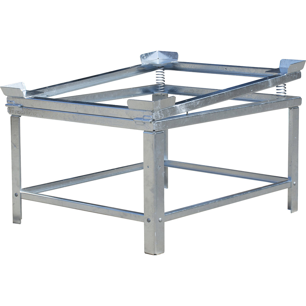 IBC residue drainer, with base frame, hot dip galvanised.