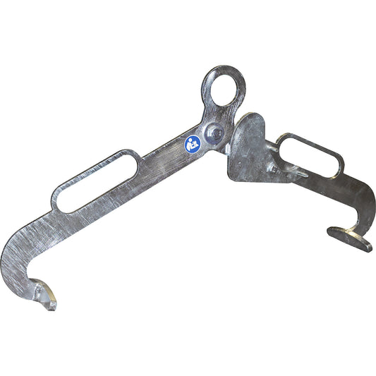 Drum tong, for upright 60 l drums, zinc plated.