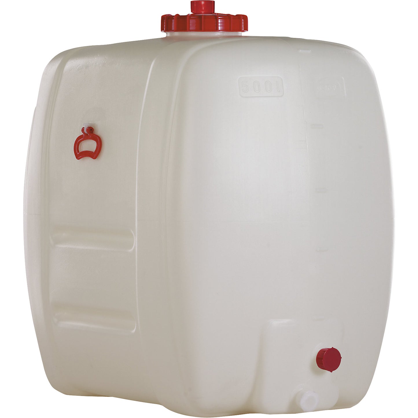 Compact tank, capacity 500 l, LxWxH 1000 x 700 x 980 mm.