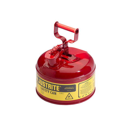 Steel safety container, capacity 4 l, red.