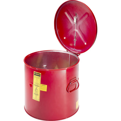 Cleaning and immersion container, sheet steel, zinc plated and painted, capacity 30 l.