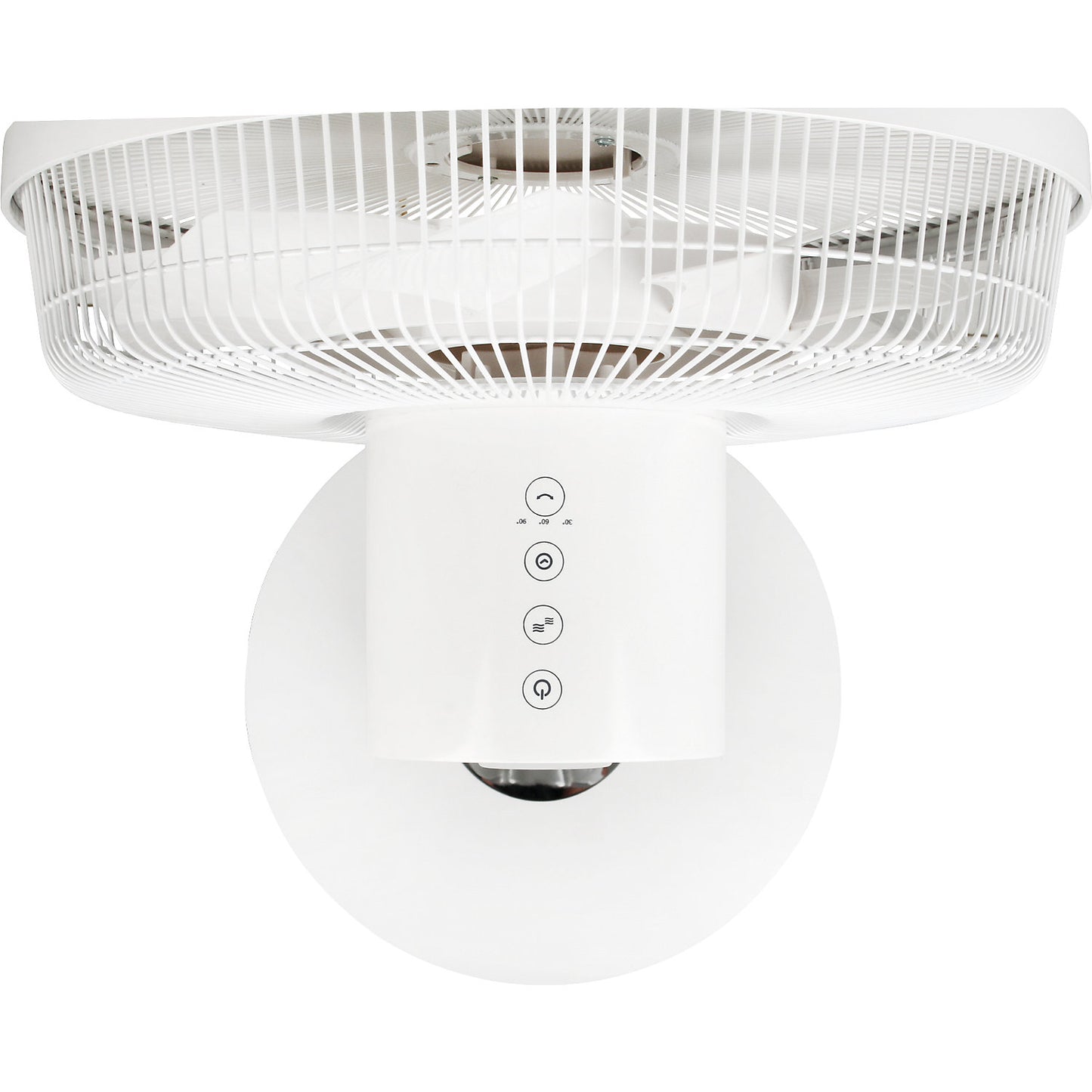 Airos Eco pedestal fan, with 12 dial settings, with remote control, white.