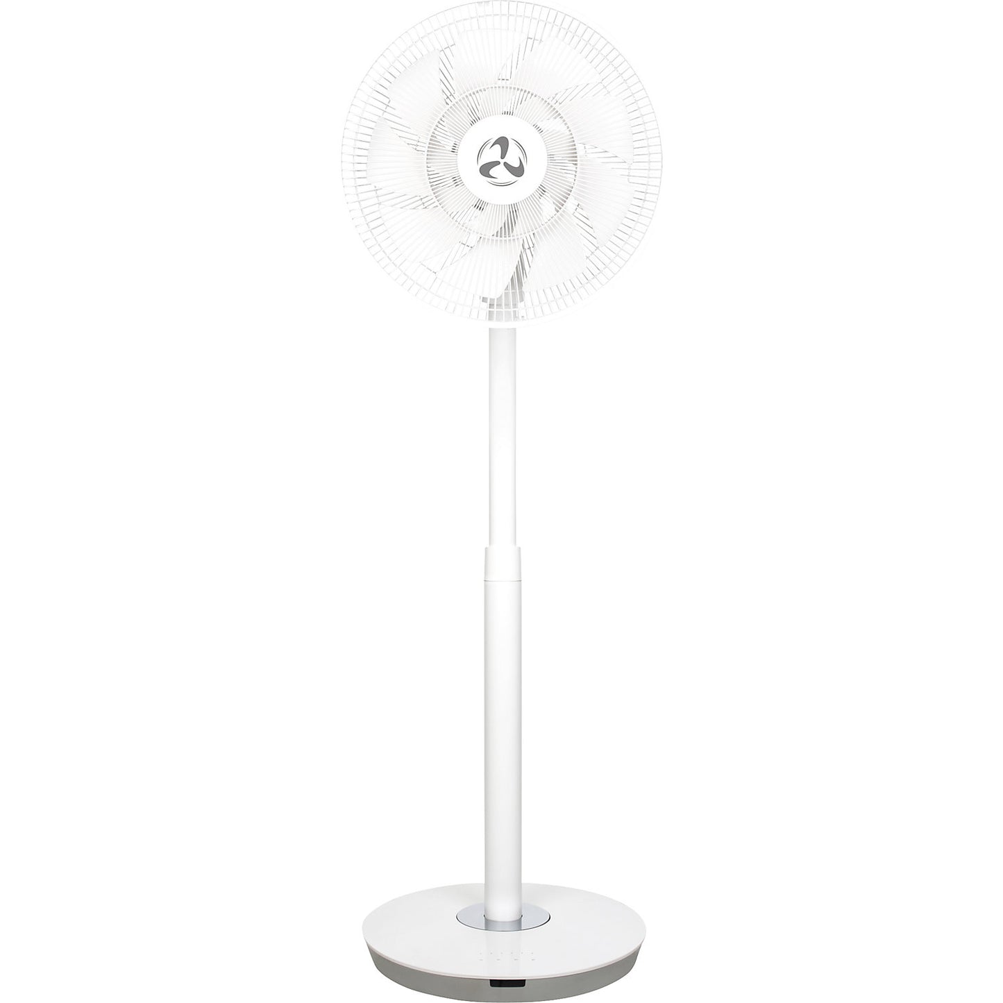 Airos Eco pedestal fan, with 12 dial settings, with remote control, white.
