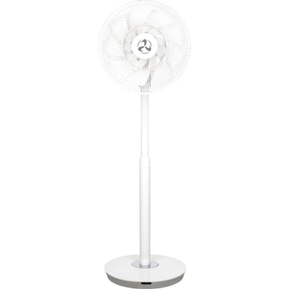 Airos Eco pedestal fan, with 12 dial settings, with remote control, white.