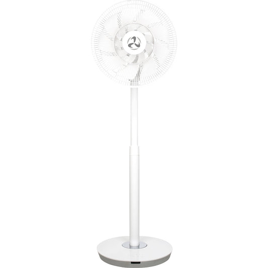 Airos Eco pedestal fan, with 12 dial settings, with remote control, white.
