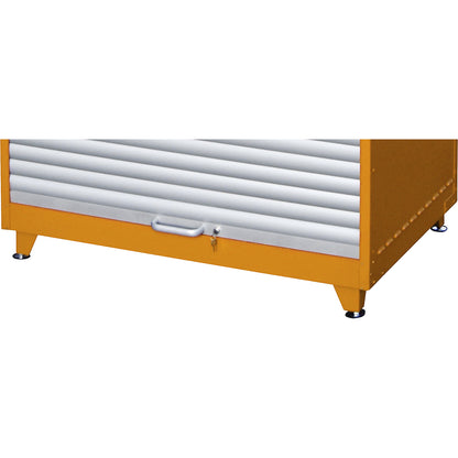 Set of feet, height adjustable, extra cost.