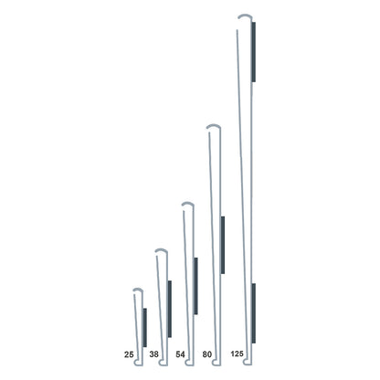 Ticket holders, magnetic, HxW 80 x 100 mm, pack of 100.