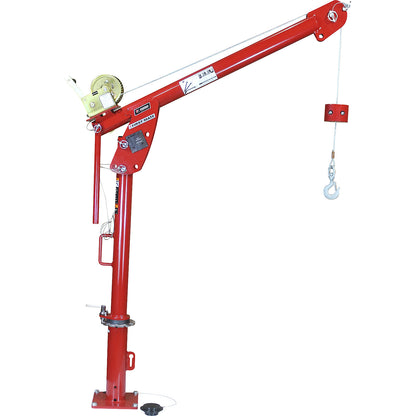 First Mate portable davit crane, powder coated, max. load 385 kg.