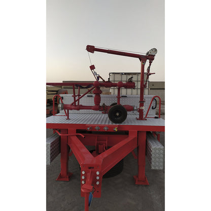 Commander 500 portable davit crane, powder coated, max. load 300 kg.