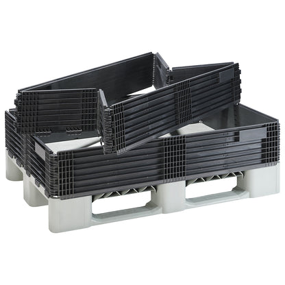 KIGAFRAME® stacking frame, for pallets, 1200 x 800 mm, pack of 2.