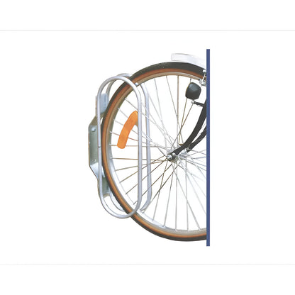 Wall bicycle bracket, 1 parking place, pack of 5, hot dip galvanised.