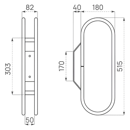 Wall bicycle bracket, 1 parking place, pack of 5, hot dip galvanised.