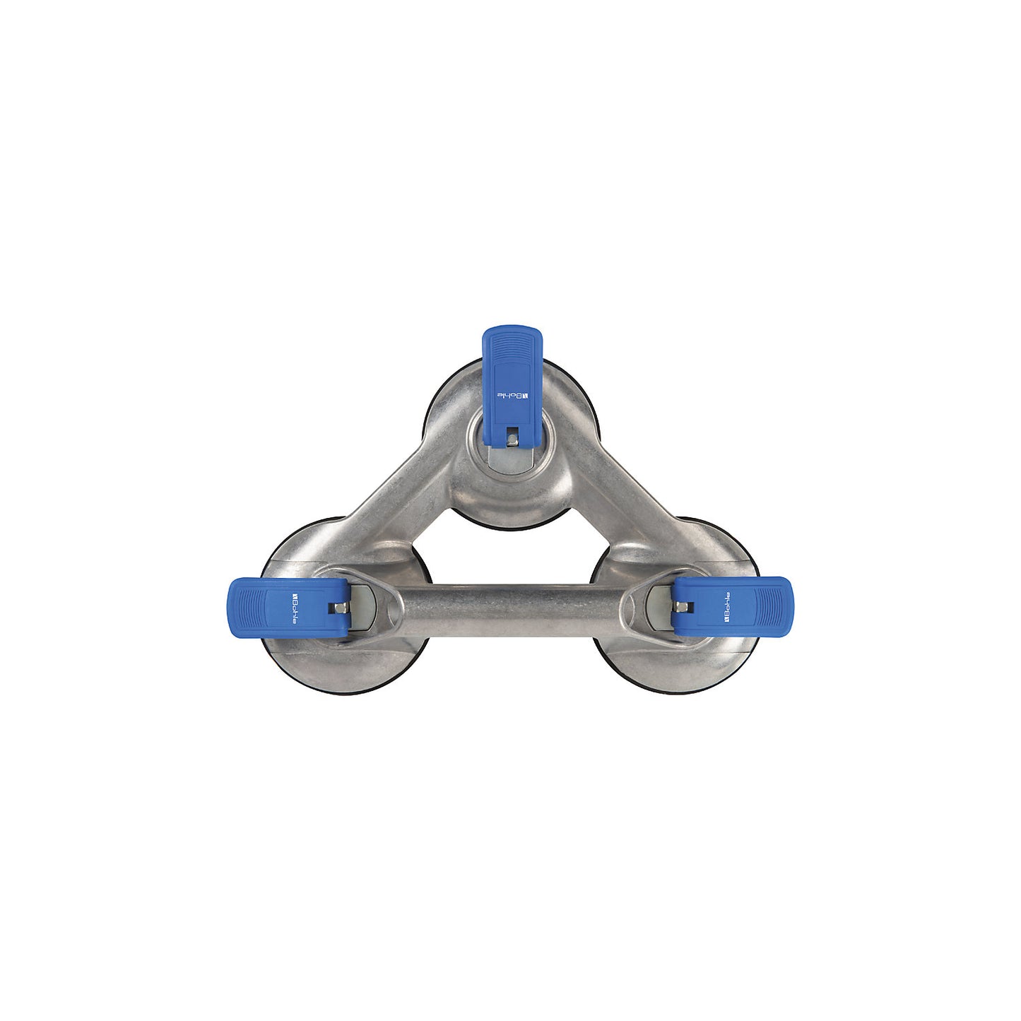 VERIBOR® suction lifter, 3 head aluminium body, max. load 100 kg, disk Ø 120 mm.