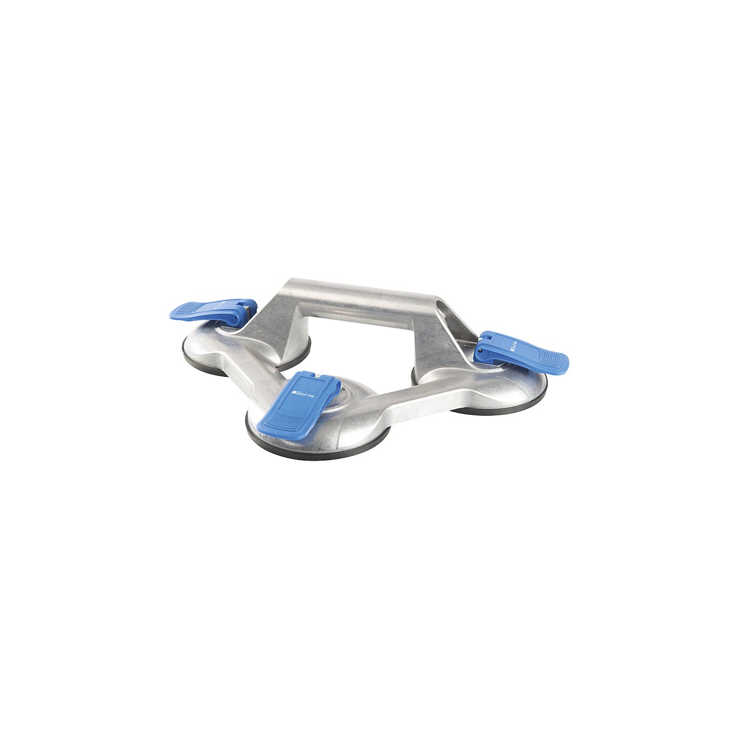 VERIBOR® suction lifter, 3 head aluminium body, max. load 100 kg, disk Ø 120 mm.