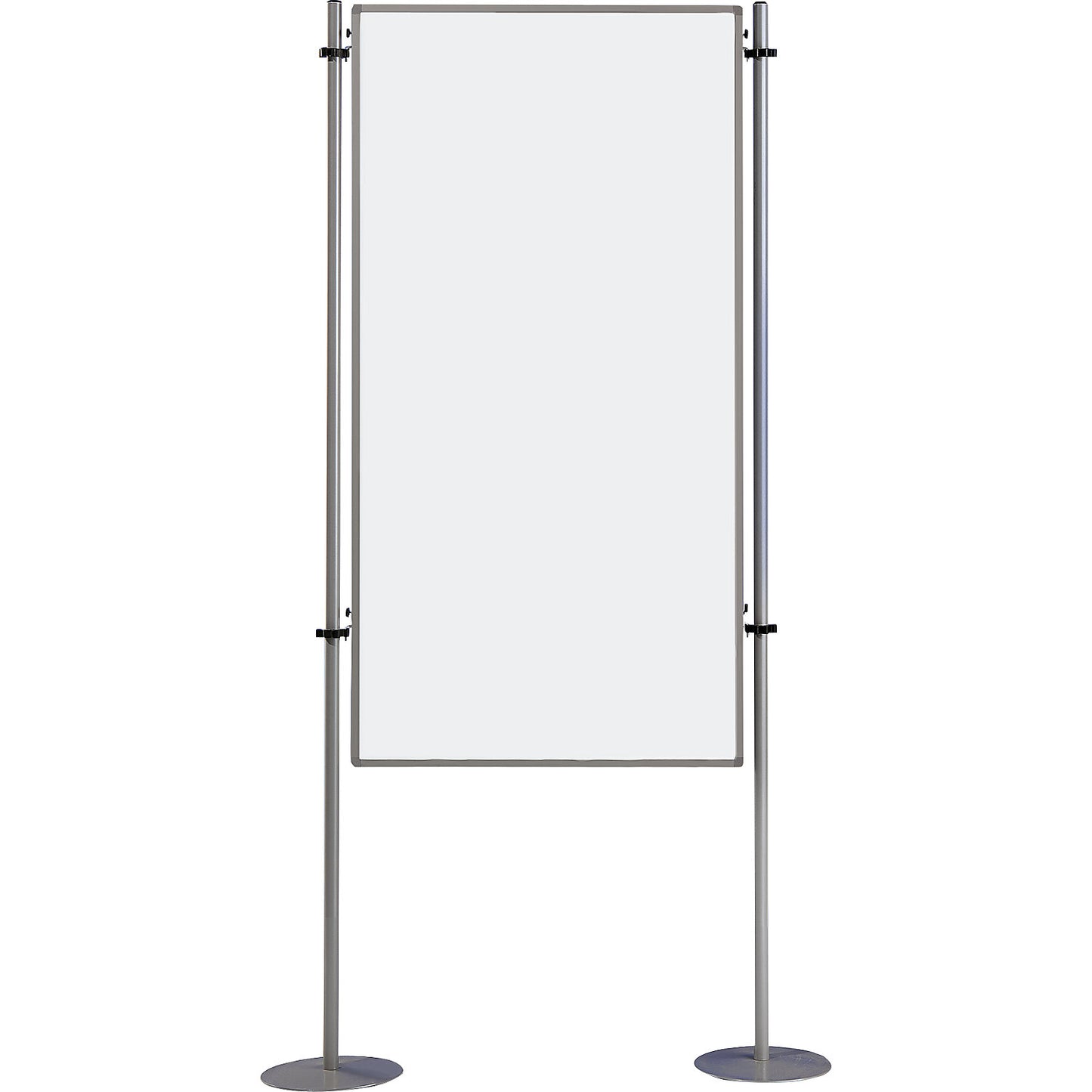 Info board, one-part - sheet steel, coated, WxH 800 x 1500 mm.