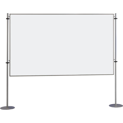Info board, one-part - sheet steel, coated, WxH 2000 x 1200 mm.