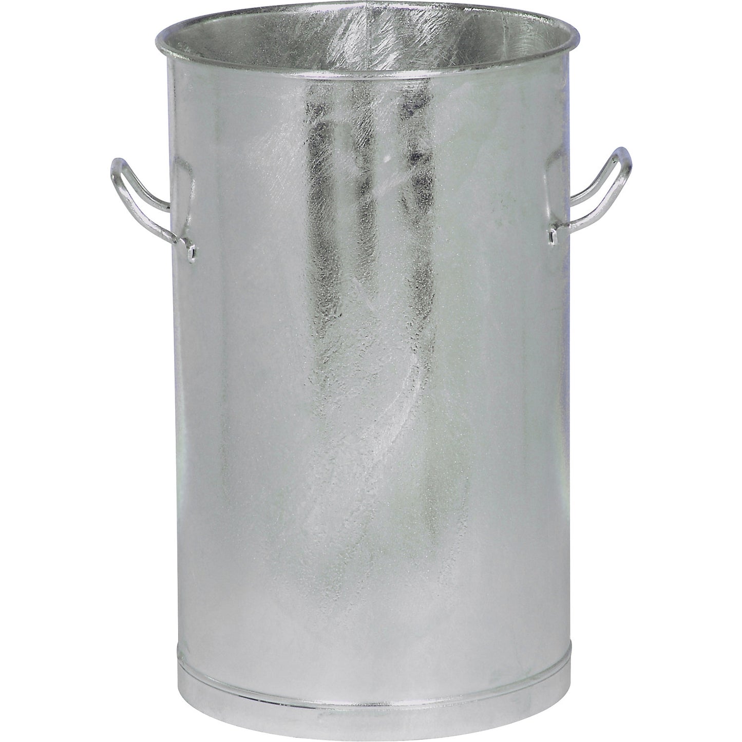 Waste bin without lid, steel, capacity 60 l, height 630 mm, external Ø at top 380 mm.