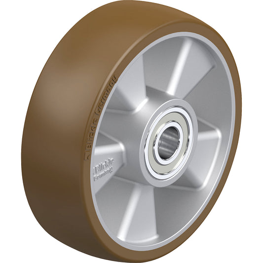 ALB heavy duty wheel, ball bearings, wheel Ø x width 160 x 50 mm, max. load 750 kg.