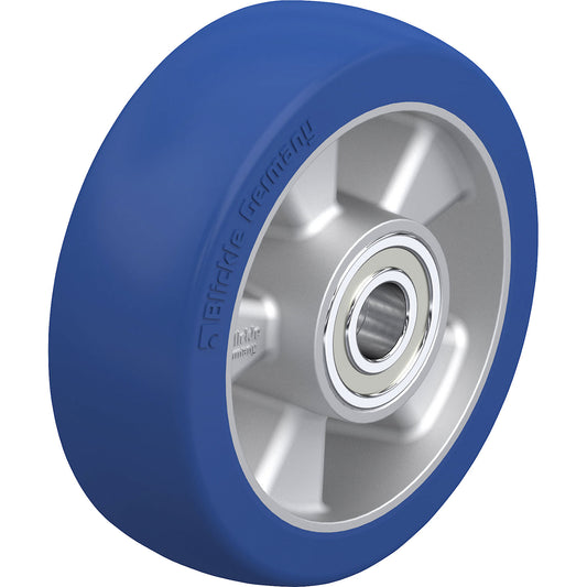 ALBS heavy duty wheel, ball bearing, axle Ø 20 mm, wheel Ø 150 mm, max. load 500 kg.