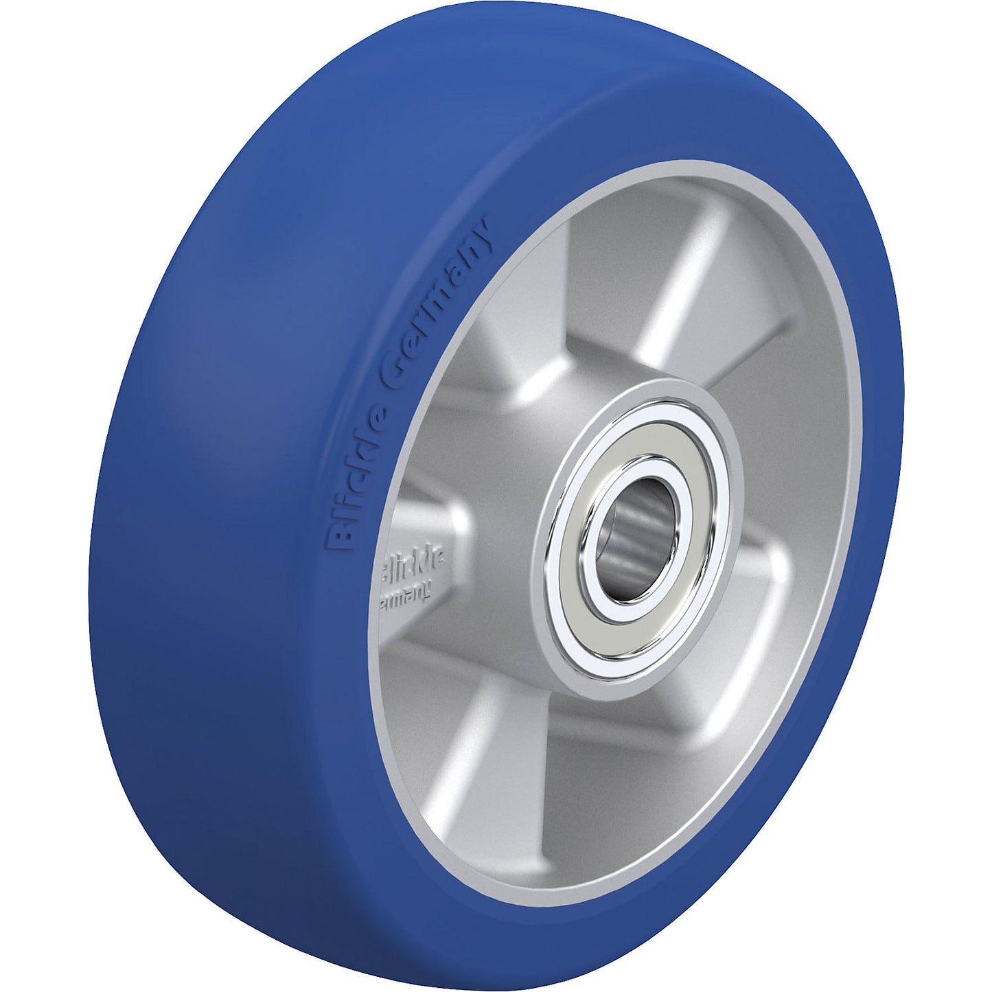 ALBS heavy duty wheel, ball bearing, axle Ø 20 mm, wheel Ø 160 mm, max. load 580 kg.