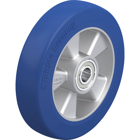 ALBS heavy duty wheel, ball bearing, axle Ø 20 mm, wheel Ø 200 mm, max. load 750 kg.