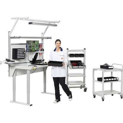 Tabletop for QuatreX, ESD tabletop, WxD 1230 x 900 mm.
