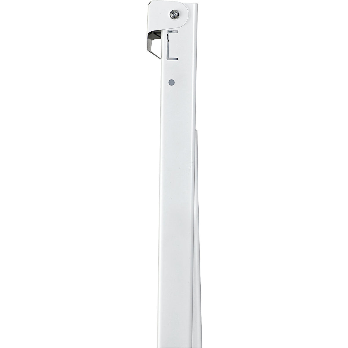 MAULoffice flip-chart, mobile on four legs, height 2015 mm, board height 1000 mm, white.
