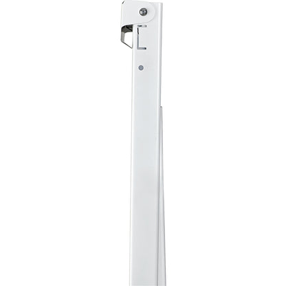 MAULoffice flip-chart, mobile on four legs, height 2015 mm, board height 1000 mm, white.