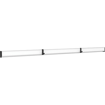 MAULtalent multifunction clamping rail, length 1025 mm, pack of 2, aluminium.