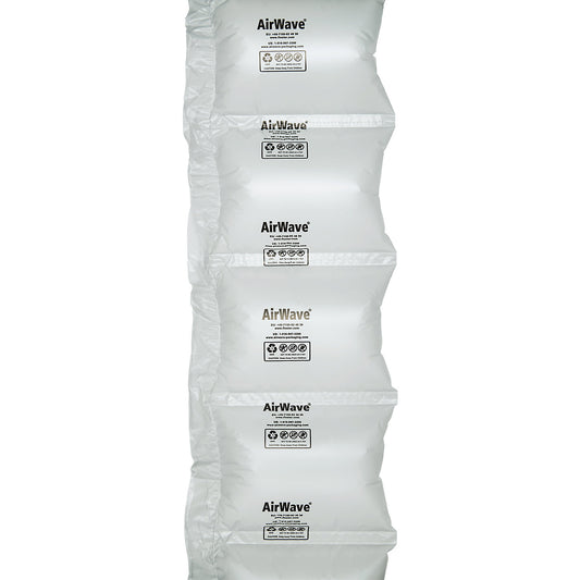 AirWave® Jumbo air cushion film, HDPE, length 2000 m, WxH 210 x 150 mm.