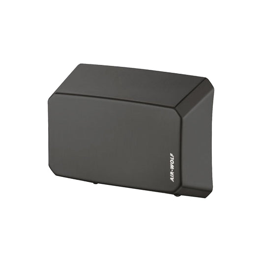Series B hand dryer, HxWxD 216 x 275.5 x 100 mm, black.