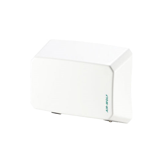 Series B hand dryer, HxWxD 216 x 275.5 x 100 mm, white.