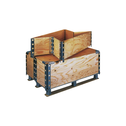 Collar, folds twice, made of wood, Euro dimensions, height 400 mm.