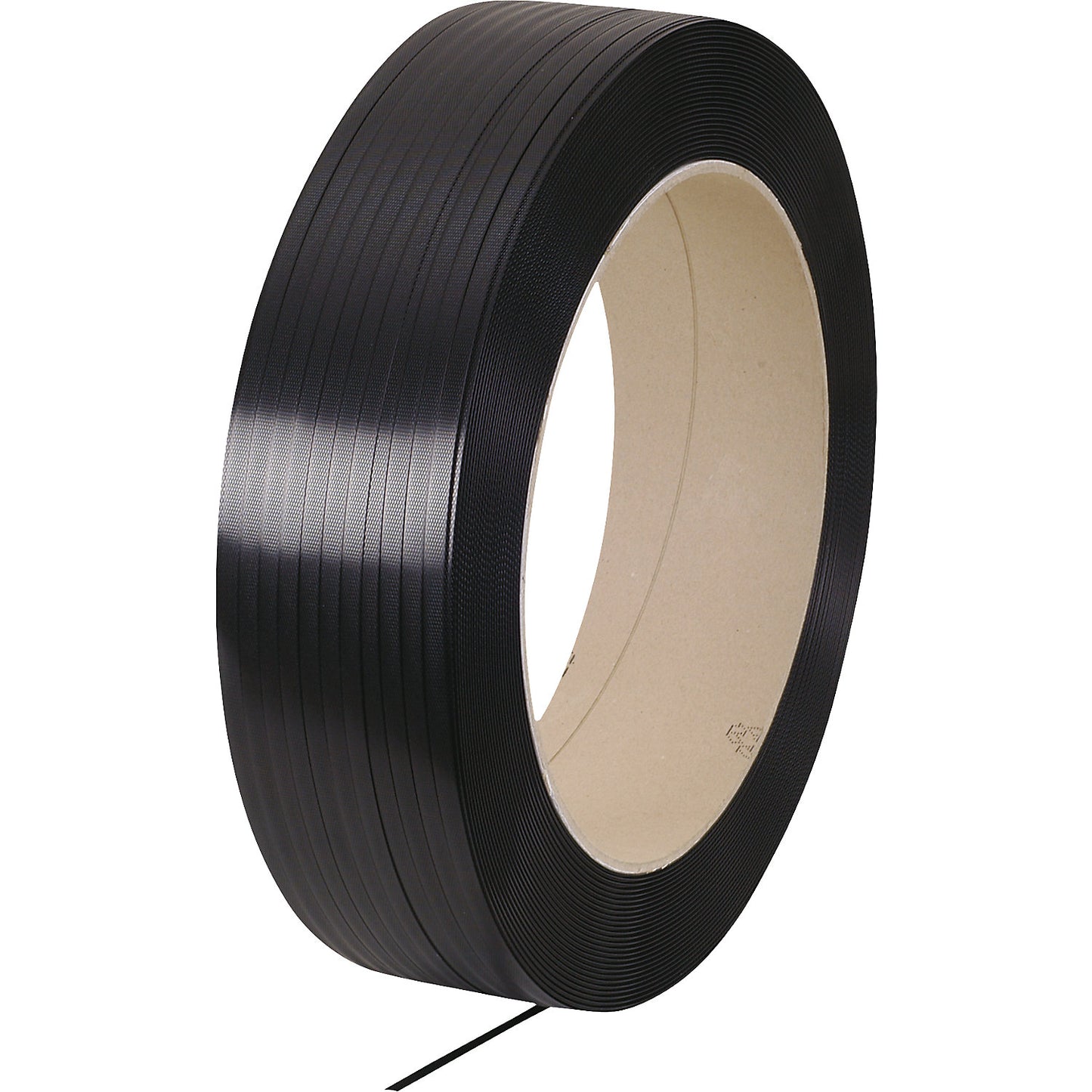 PP strapping, for strap dispensers, core Ø 407 mm, LxW 2000 m x 12.7 mm, 0.8 mm thick.