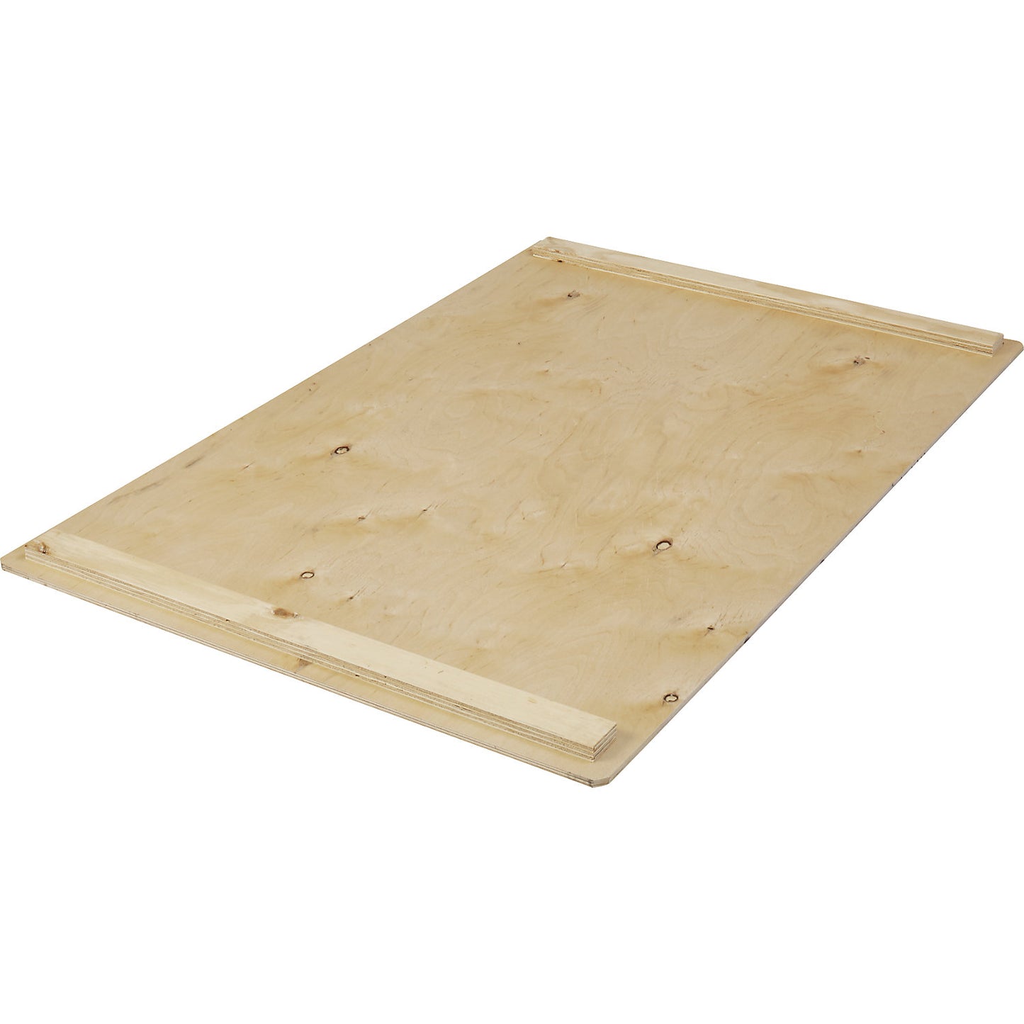 Cover for collar, fold once, plywood, LxW 1200 x 800 mm.