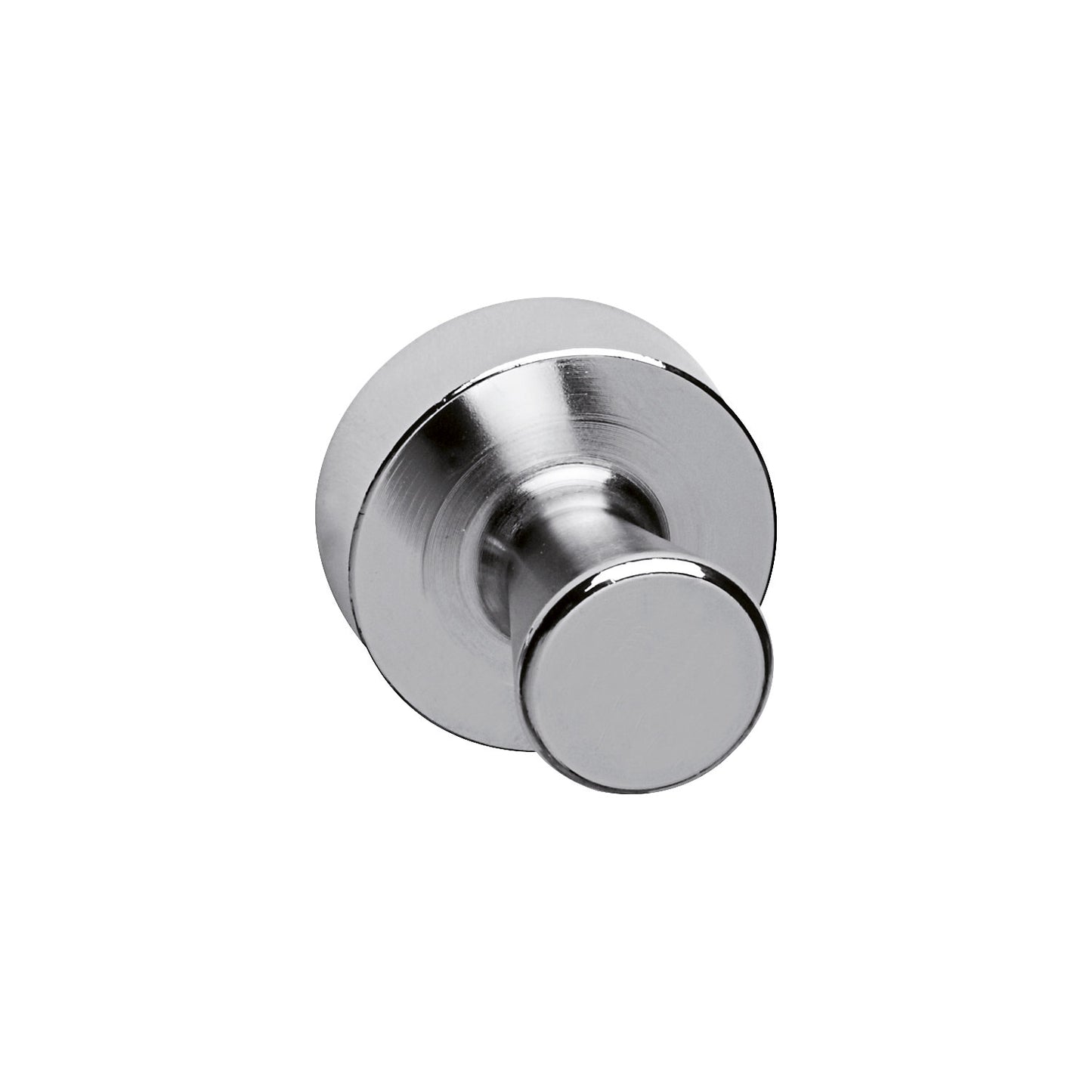 Neodymium cone magnet, silver, pack of 4, Ø 32 mm, holds 22 kg.