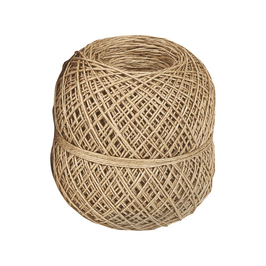 Twine, natural fibre, pack of 6, length 200 m.