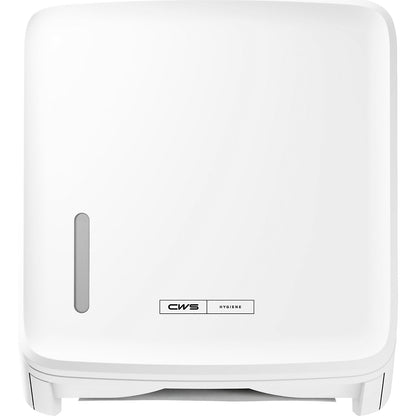 PureLine folded paper dispenser, for 300 towels, white.