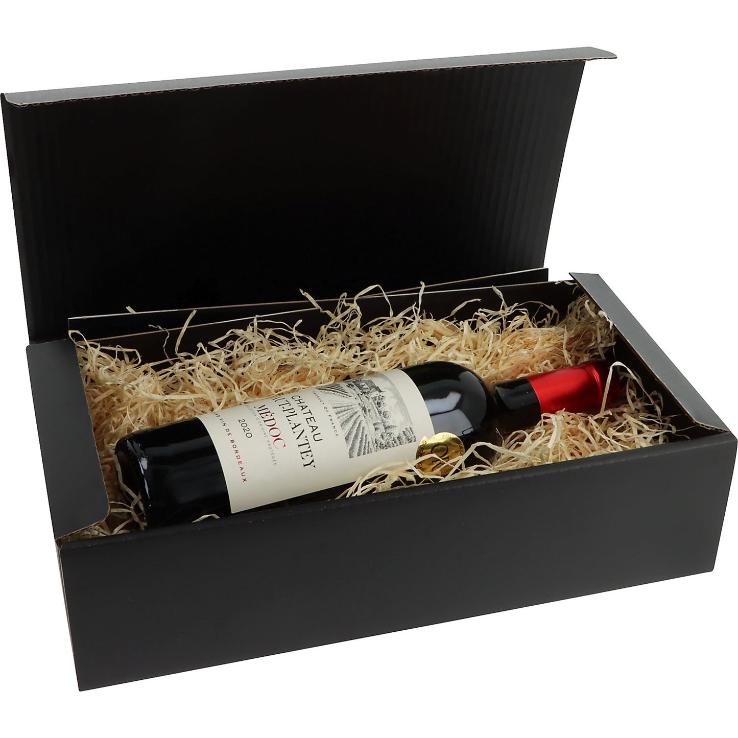 My Wine gift box for bottles, pack of 25, for 3 bottles, internal LxW 360 x 260 mm.