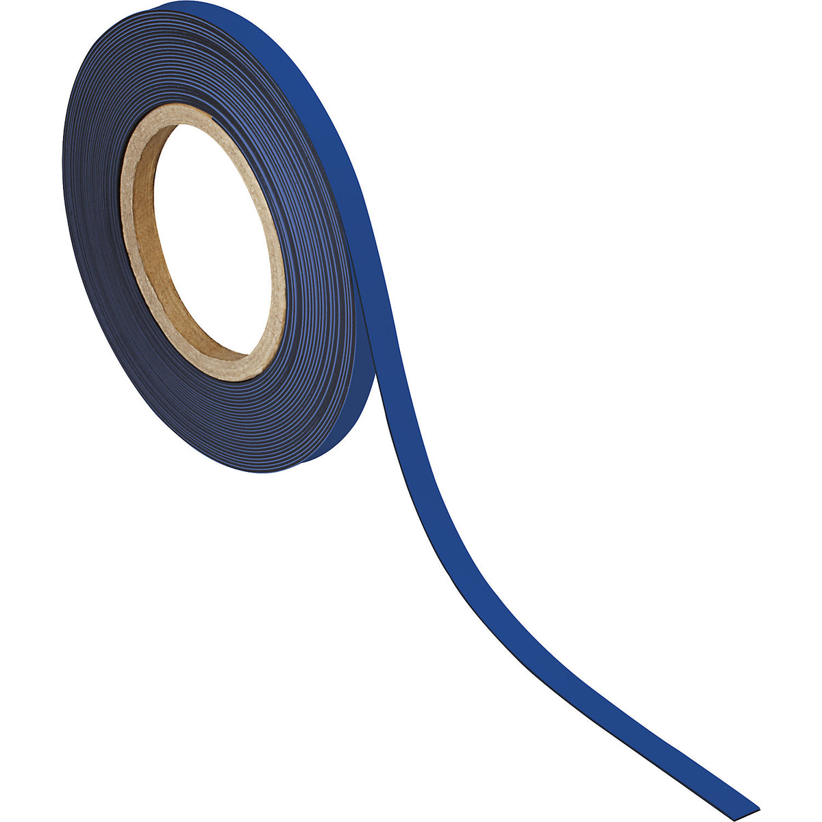 Labelling tape, magnetic, LxW 10000 x 10 mm, pack of 2, blue.