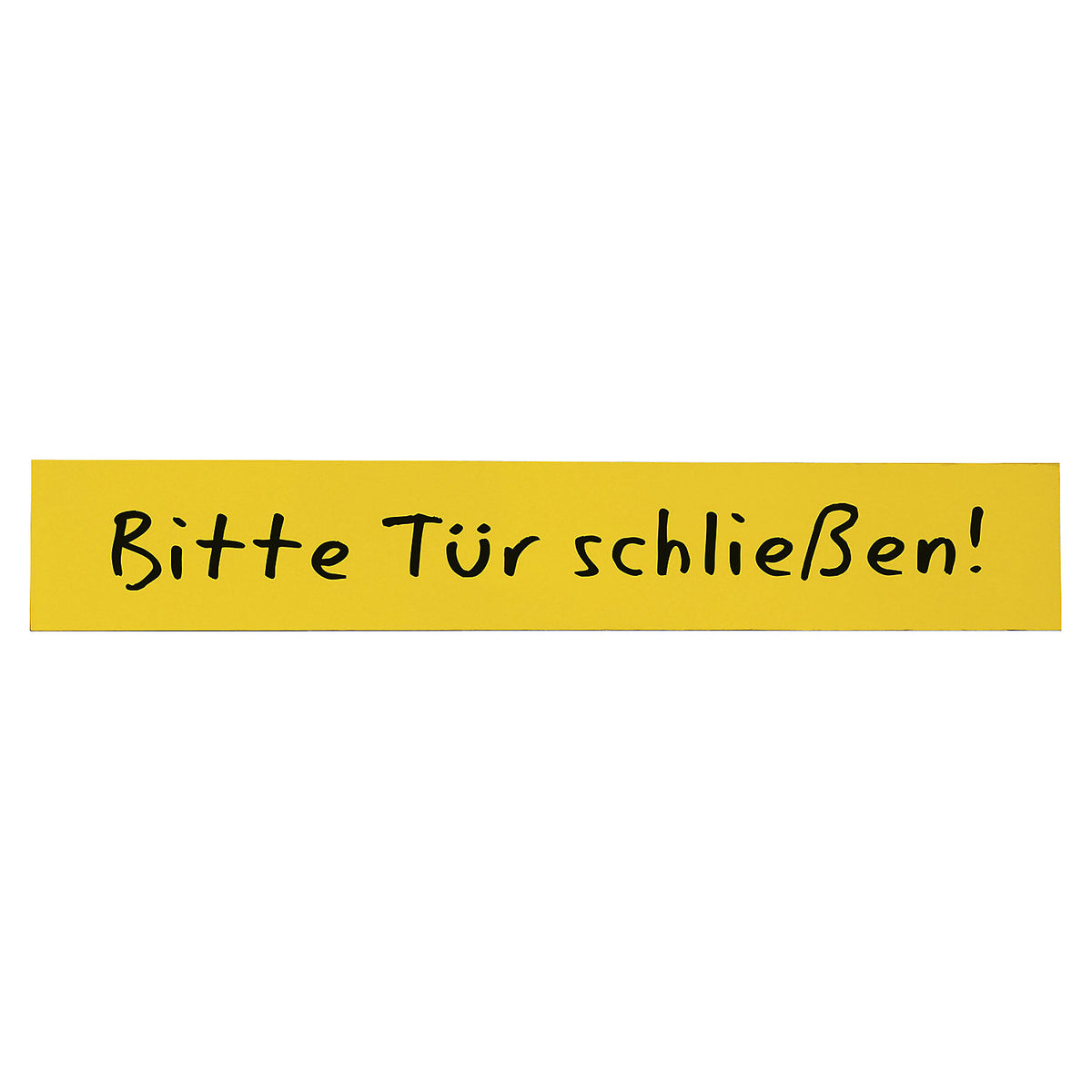 Labelling tape, magnetic, LxW 10000 x 30 mm, pack of 2, yellow.