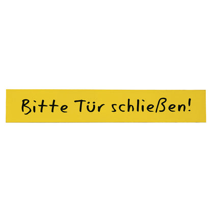 Labelling tape, magnetic, LxW 10000 x 30 mm, pack of 2, yellow.