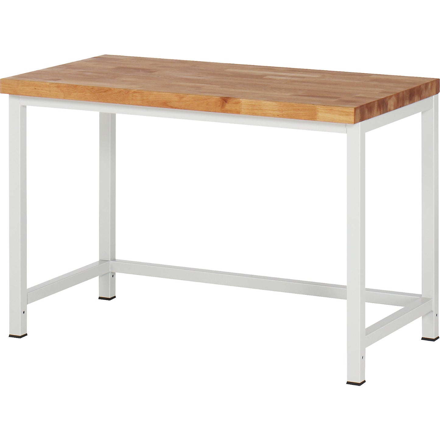 Workbench, Series 8000 frame construction, without fittings, WxD 1250 x 700 mm.