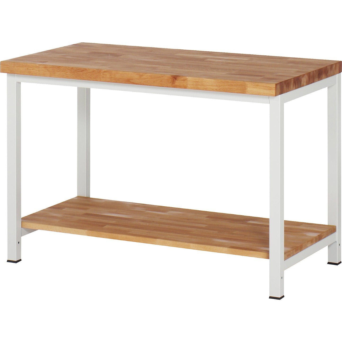 Workbench, Series 8000 frame construction, 1 shelf, WxD 1250 x 700 mm.