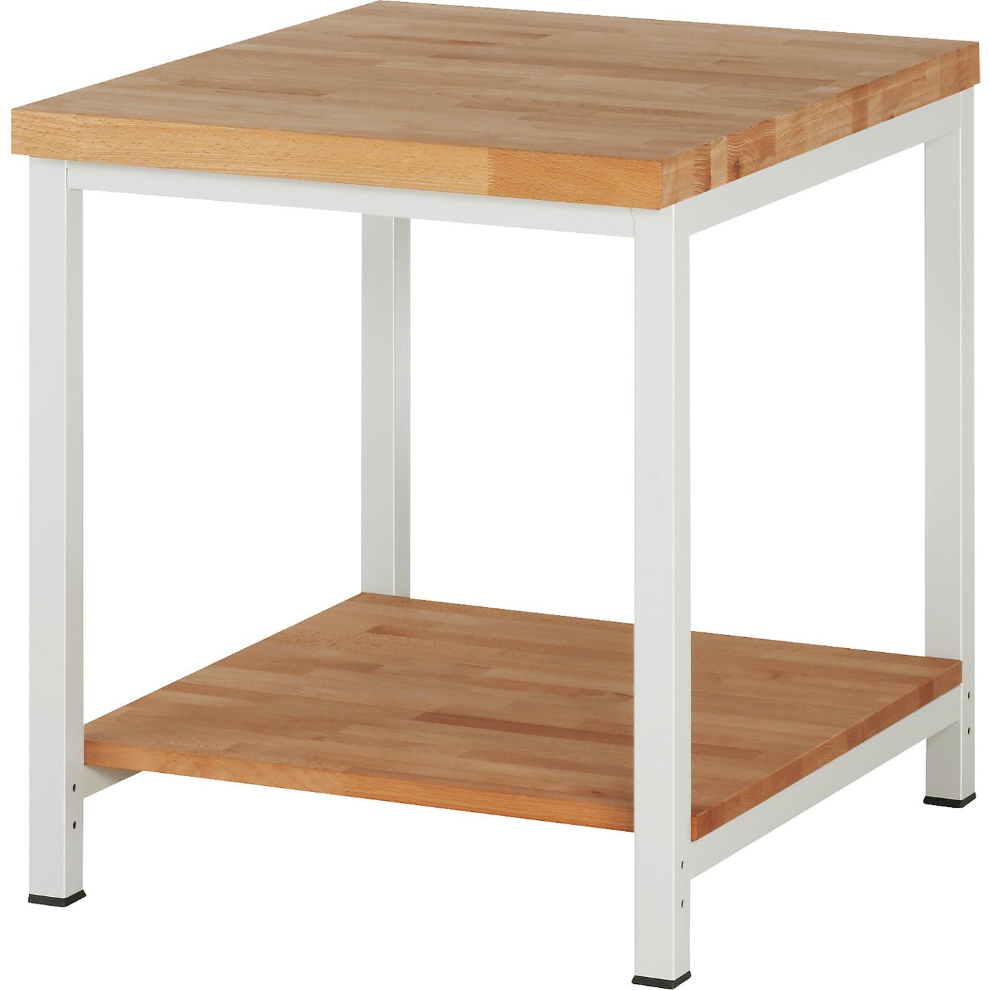 Workbench, Series 8000 frame construction, 1 shelf, WxD 750 x 900 mm.