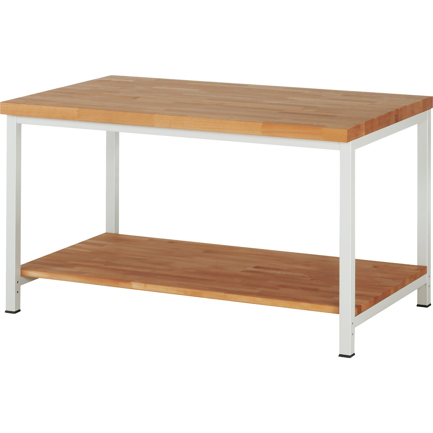Workbench, Series 8000 frame construction, 1 shelf, WxD 1500 x 900 mm.