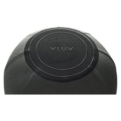 VLUV KAPSUL STOV balance stool M, seat height 480 - 520 mm, polyester, charcoal.