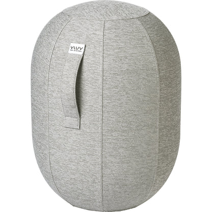VLUV KAPSUL STOV balance stool M, seat height 480 - 520 mm, polyester, grey.