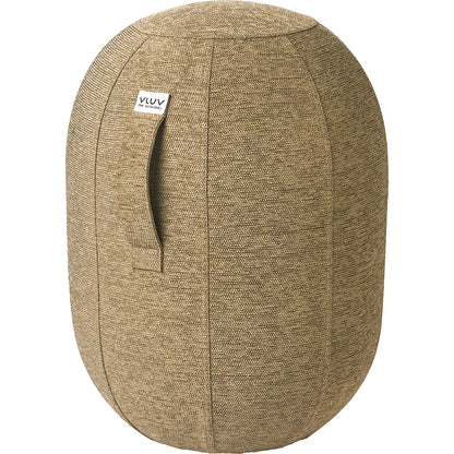 VLUV KAPSUL STOV balance stool M, seat height 480 - 520 mm, polyester, macchiato.